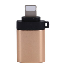 USB3.0 OTG Adapter Schnellladedatenübertragung für iOS Gold