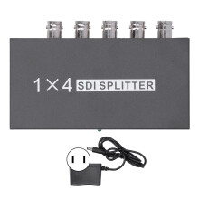 (Prise AU) F214 SDI-Verteiler 1x4 SD/HD/3GSDI Repeater Extender