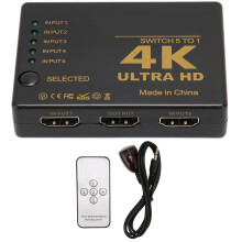 4K/2K 30Hz 5-Port HD-Video-Switcher für HDTV, DVD, Projektor