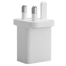 (EU White) PD 20W USB-C-Ladegerät für iPhone 12, 100-240V, UK, Weiß