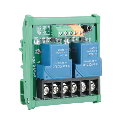 2-Kanal 30A 5V Relaismodul Optokoppler Isolation High/Low Trigger 2
