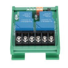 2-Kanal 30A 5V Relaismodul Optokoppler Isolation High/Low Trigger