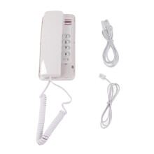 (Blanc) KXT-438 Festnetztelefon mit Kabel multifunktional weiß