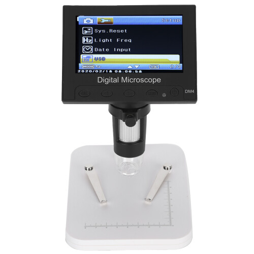 4,3 Zoll DM4 1000X 2MP USB-Mikroskop mit 8 LCD 2