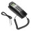 (White) Wandtelefon LCD Anrufer-ID mit Tasten Schwarz 1