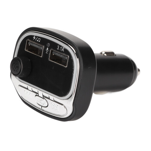 Car MP3 Player Hands Free Stereo QC3.0 Fast Charging Bluetooth FM 2
