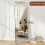 Arched Full Length Mirror Black Aluminium Frame Wall Leaning Bedroom Mirror 4