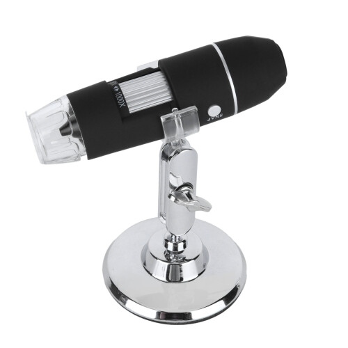 USB-Mikroskop 8LED 1000X 640x480P mit Ständer 2
