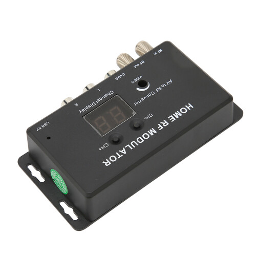 M70RV TV Link Modulator PAL/NTSC AV to RF Converter 1