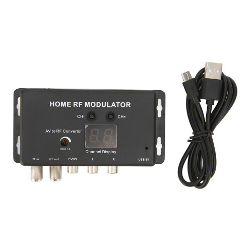 M70RV TV Link Modulator PAL/NTSC AV to RF Converter