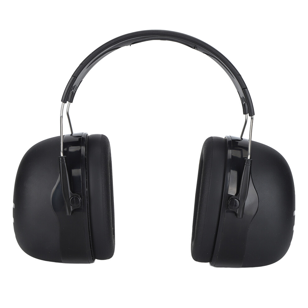Noise Reduction Earmuffs Hearing Protection Nrr 37Db Black 609610597421