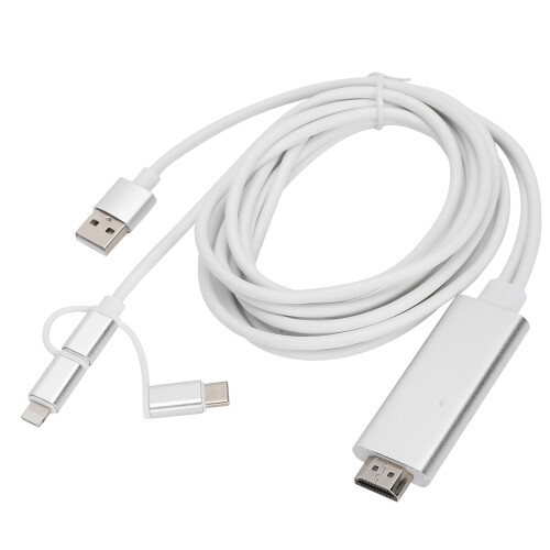 3-in-1 Micro-USB/Type-C-zu-HDMI-Adapter Kabel 2