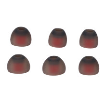 6x Silikon-Ohrhörer Grau/Rot für Philips X4 X3 X2 Noise Reduction