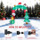 Living And Home 9FT/2.7M Christmas Blow-up Archway Inflatable Model Decoration 7