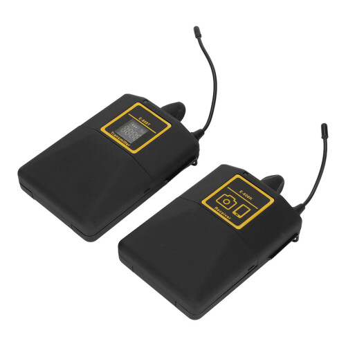 Wireless Lavalier Mic Noise Canceling 164ft Range Lapel Mic System 2