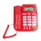 Corded Desktop Phone Big Ringtone Luminous Buttons R Key 2
