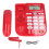 Corded Desktop Phone Big Ringtone Luminous Buttons R Key 1