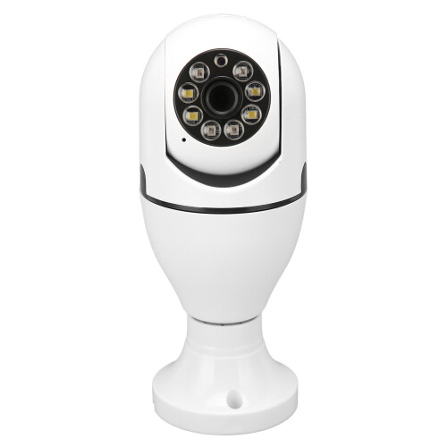 WiFi Light Bulb 1080P Security Camera Color Night Vision E27 1