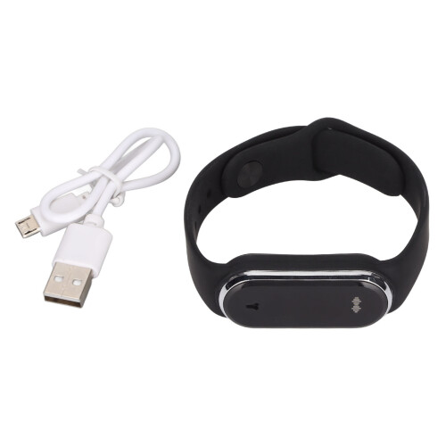 (Black) LED-Ultraschall-Moskito-Armband Uhr Schwarz