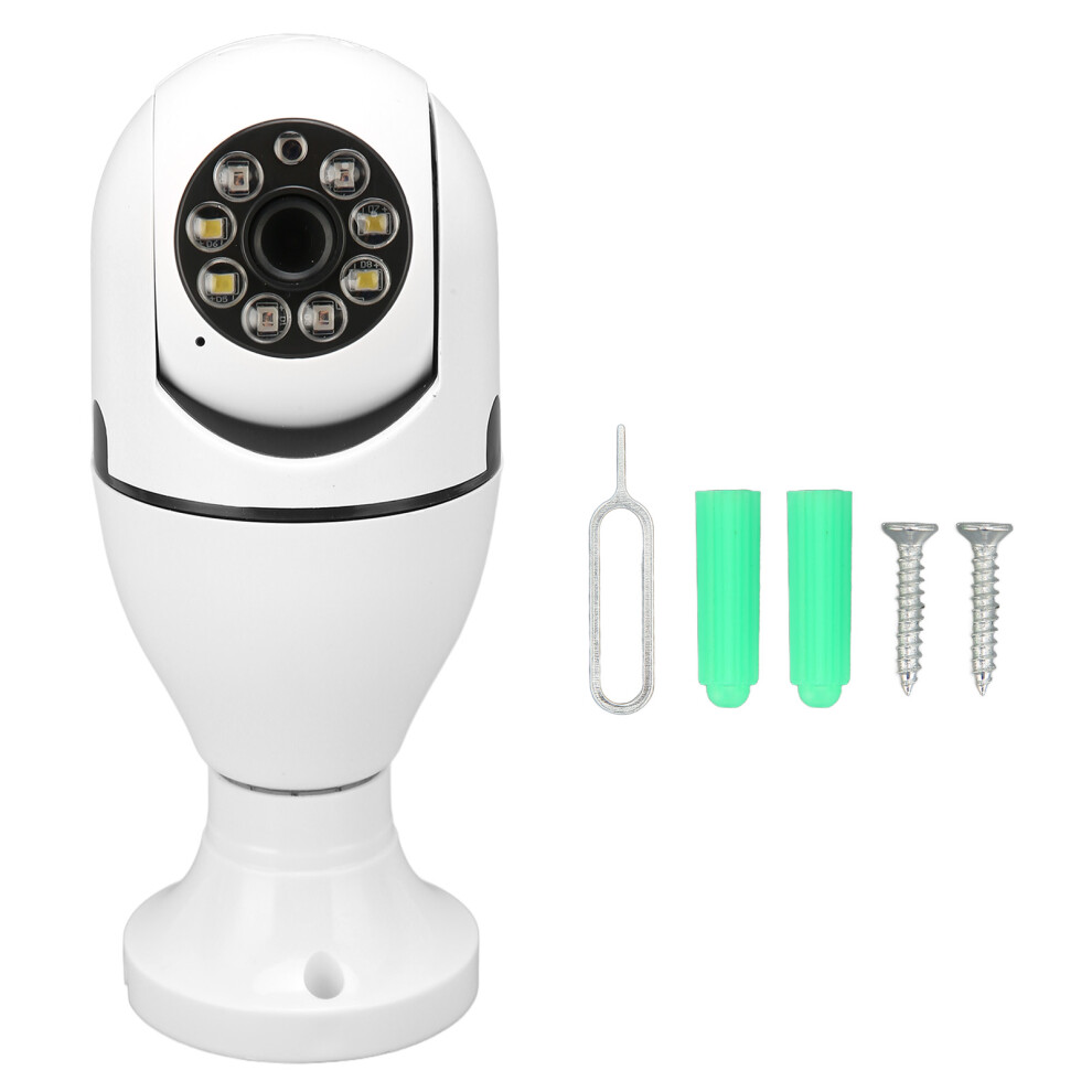 Wifi Bulb 1080P Security Camera Color Night Vision E27 Light 609610570660