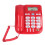 Corded Desktop Phone Big Ringtone Luminous Buttons R Key 4