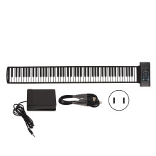 (UK Plug) Rollierbares Piano 88 Tasten Bluetooth MIDI Touch 100-240V US