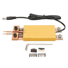 (Purple) Battery Spot Welding Pen Auto Trigger DC4-12V Gold
