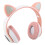 Cat Ear Bluetooth Gaming Headset Low Delay Wireless for PC Phone 2