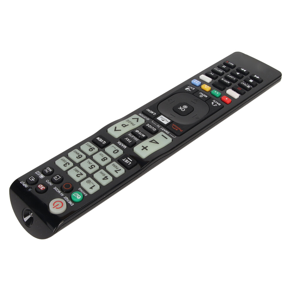 Universal Ir Remote Control Soft Buttons For Tv Lcd Led Uhd Hdtv 609610539834
