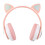 Cat Ear Bluetooth Gaming Headset Low Delay Wireless for PC Phone 1