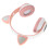 Cat Ear Bluetooth Gaming Headset Low Delay Wireless for PC Phone 5
