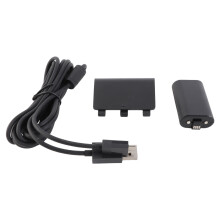 Controller Battery Pack 1400mAh Rechargeable with USB Cable for S X