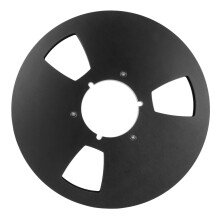 (Red) 10,5" Aluminium-Kassettenrolle 3 Löcher windfest