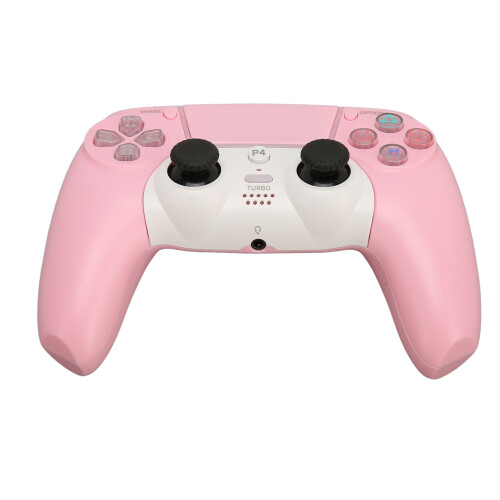 Bluetooth Wireless Gamepad for PS4 PS5 PC Tablet Pink 2