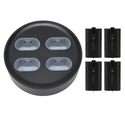 Xbox One Controller Battery Pack Charger 4x800mAh Station 1