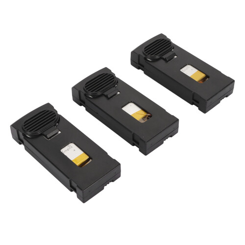 3PCS 1800mAh 3.7V UAV Lithium Battery with Charging Cable 2