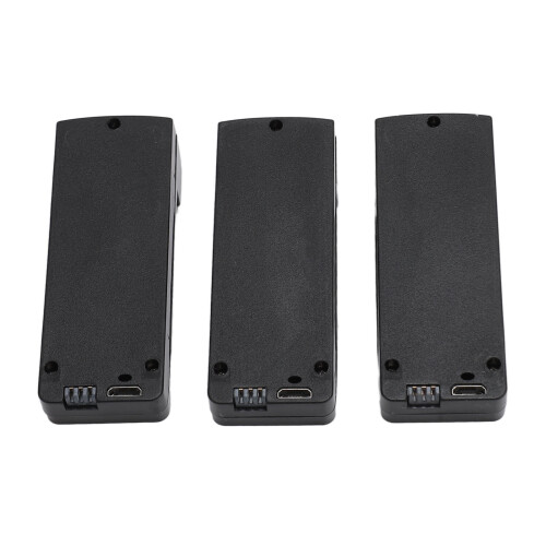 3Pcs 1800mAh 3.7V Lithium Battery for RC Quadcopter with ABS Shell 2