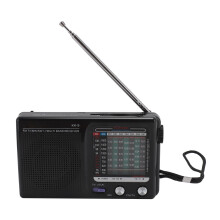 Tragbares Mehrband-Radio FM/MW/SW/Bluetooth, Mini-Notfall