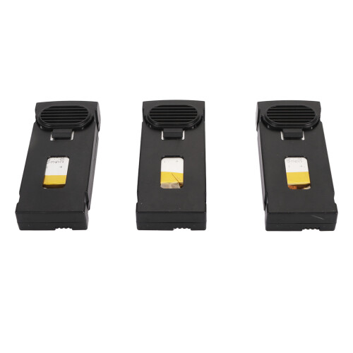 3PCS 1800mAh 3.7V UAV Lithium Battery with Charging Cable 1