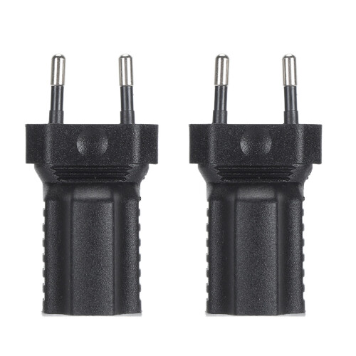 2x NEMA 5-15R Stecker auf Buchse Adapter