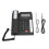KX T7007 Dual-Interface Caller-ID-Telefon Schwarz 1