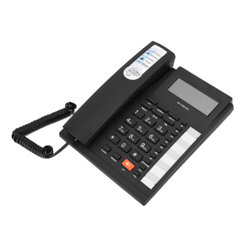 KX T7007 Dual-Interface Caller-ID-Telefon Schwarz 2