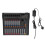 (EU Plug) 8-Kanal-Soundmischer Bluetooth 5.0 USB DJ Live 1
