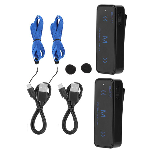2x Mini-Funkgerät 2-Wege 1-3km Reichweite