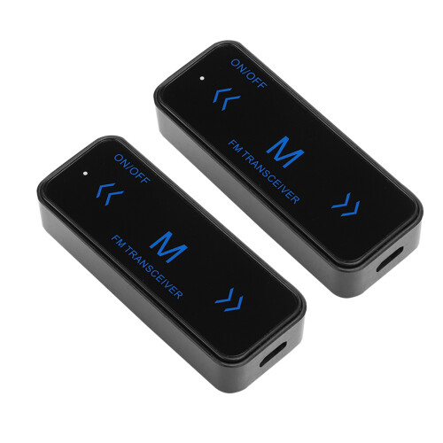 2x Mini-Funkgerät 2-Wege 1-3km Reichweite 1
