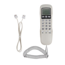 KX-T888CID Telefon Weiß LCD Wandmontage Dual Caller ID