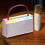 Mini-Karaoke-Maschine HiFi Bluetooth Lautsprecher mit 2 Mikrofonen 5