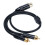 XLR-Buchse Y-Splitter 1,6ft auf 2 Phono-Stecker 4