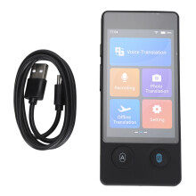 144 Languages Voice Translator 3.7in Touch Screen Noise Reduction WiFi