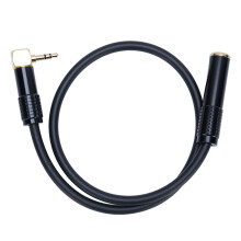 6,35mm-Female-zu-3,5mm-Male-Stereo-Kabel-0,5m-schwarz